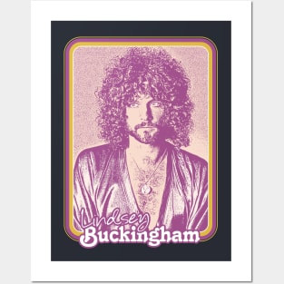 Lindsey Buckingham /\/ Retro Style Fan Design Posters and Art